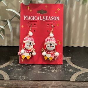 Penguin Festive Earrings